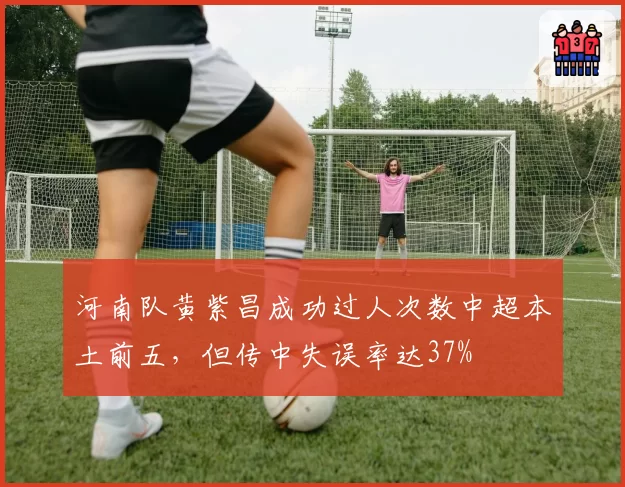 河南队黄紫昌成功过人次数中超本土前五，但传中失误率达37%